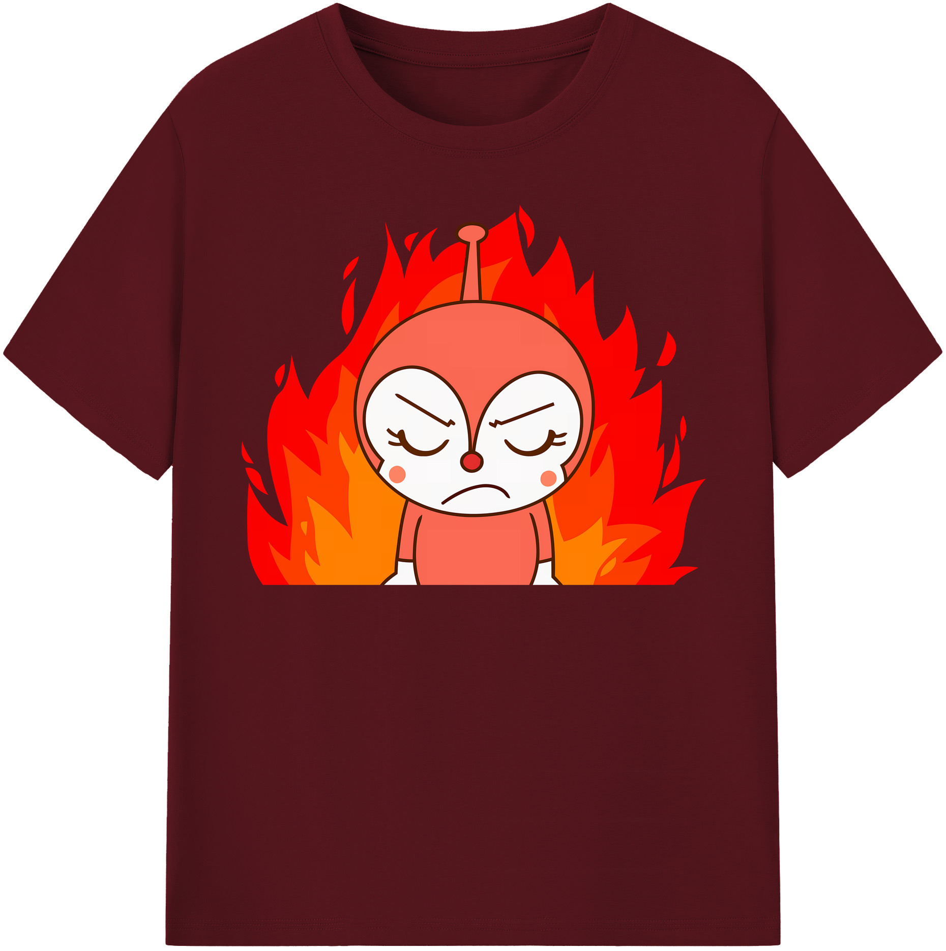 （画像用） アンパンマン Anpanman 綿100％半袖Tシャツ（フロントプリント）